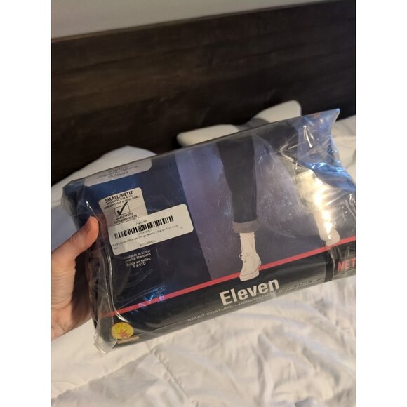 Rubie's Stranger Things Eleven Costume Adult Small Jacket Wig WristStrap Cosplay - Picture 3 of 3